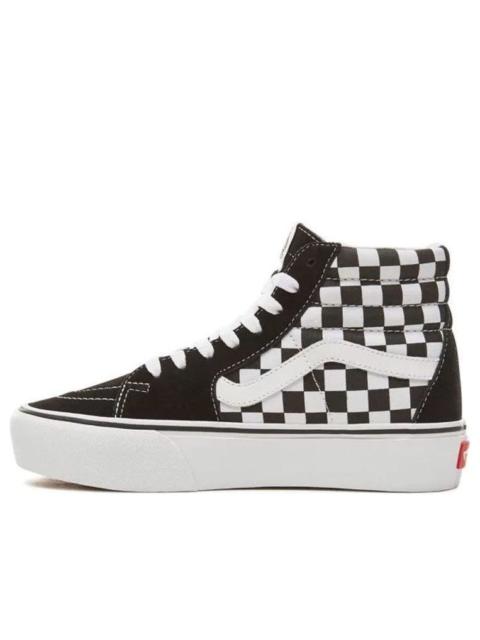 Vans SK8-HI Platform 2.0 'Checkerboard - Black White' VN0A3TKNQXH