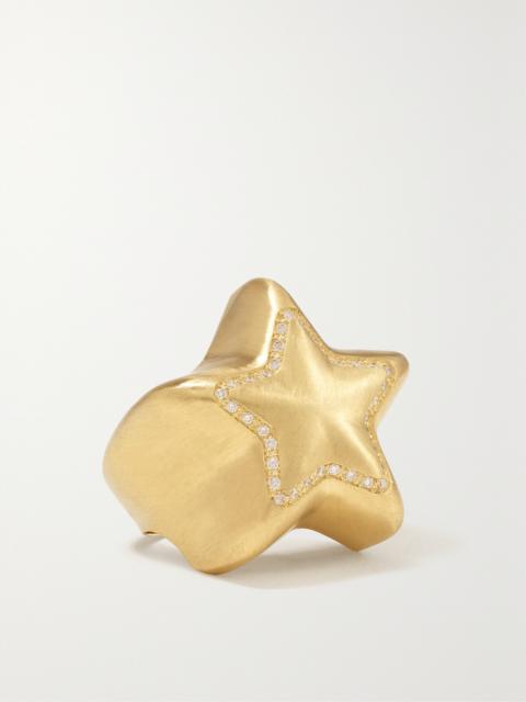 14-karat Gold Diamond Ring