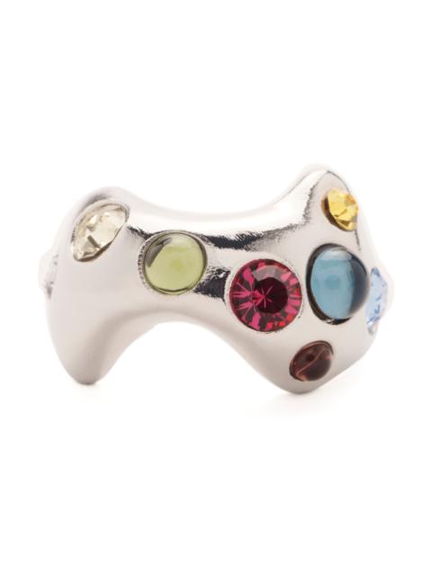 MULTI-COLORED BAT RING