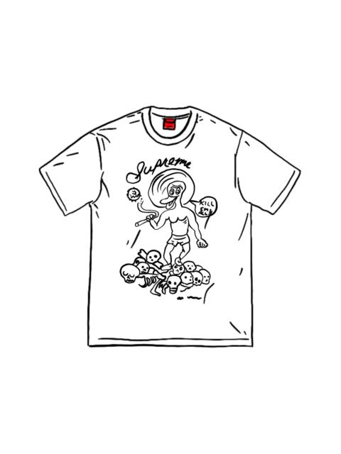 Supreme Daniel Johnston Kill Em All Tee White