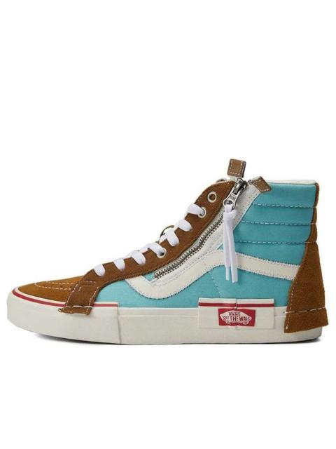 Vans SK8-HI Reissue Cap Skate Shoes Blue/Brown VN0A3WM1602