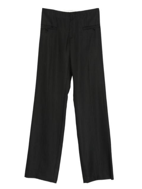 welt-pocket trousers