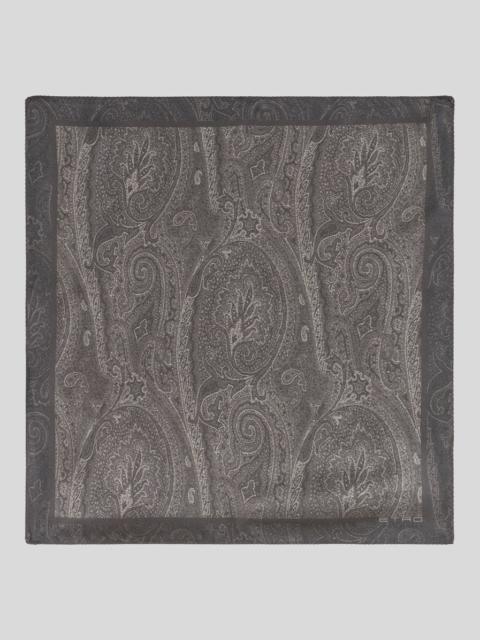 PRINTED SILK POCKET SQUARE