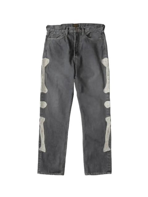 KAPITAL 14oz Black Denim MEXICAN TUXEDO 5P OKAGILLY 'BLACK'