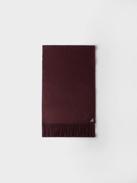 Silk and cashmere scarf