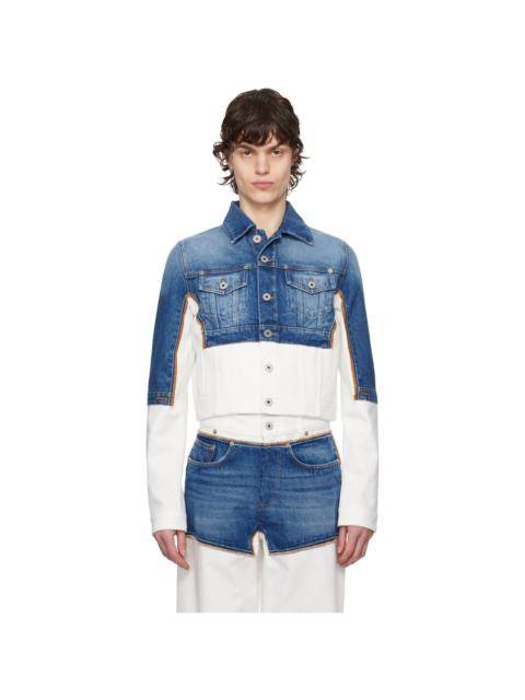Blue & White 'The Petit Grand' Denim Jacket