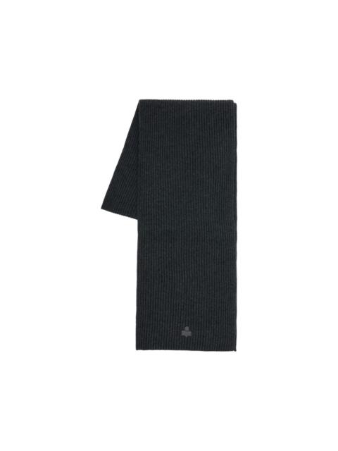 logo-patch scarf
