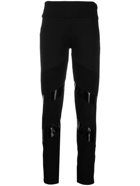 Iconic biker jogging leggings