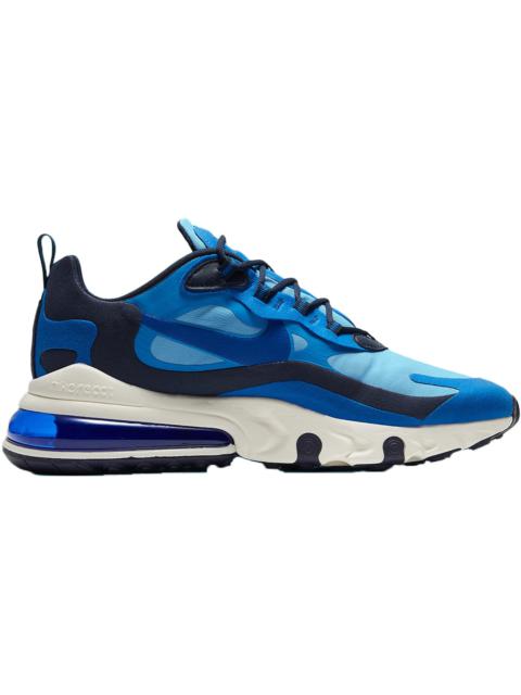 Nike Air Max 270 React Triple Blue