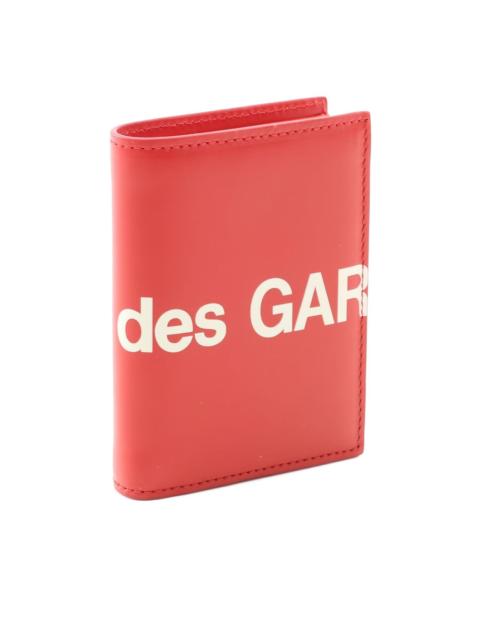 2020s logo-print bi-fold wallet