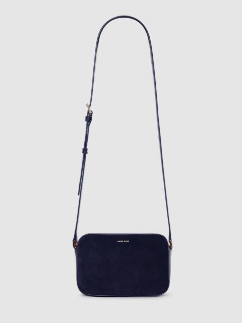 Elly Camera Bag - Navy Suede