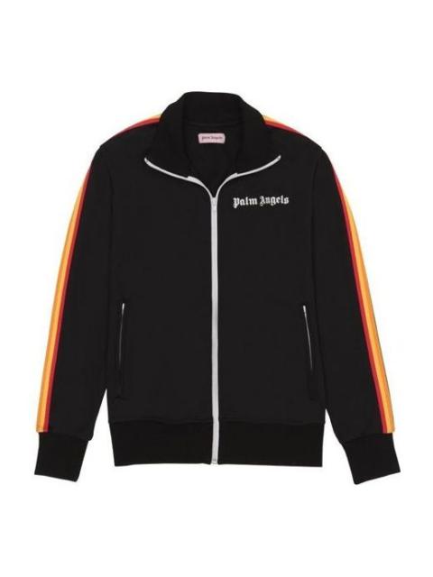 PALM ANGELS Black Rainbow Track Jacket Stripe PMBD001S193840031088