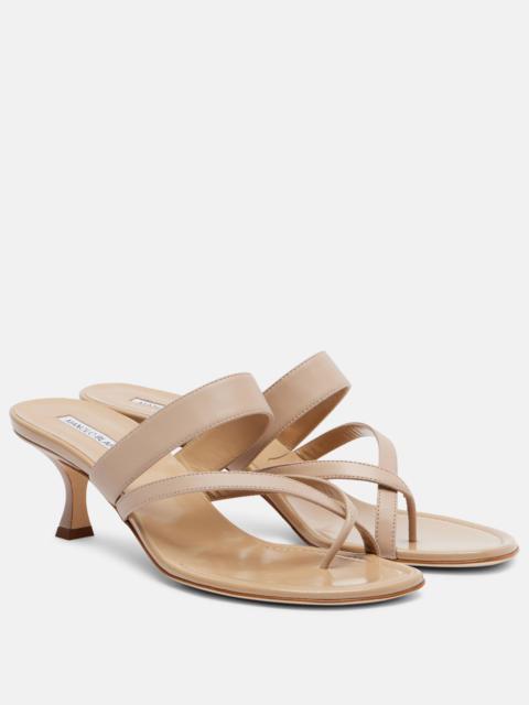 Susa 50 leather thong sandals