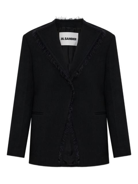 fringed lapel jacket