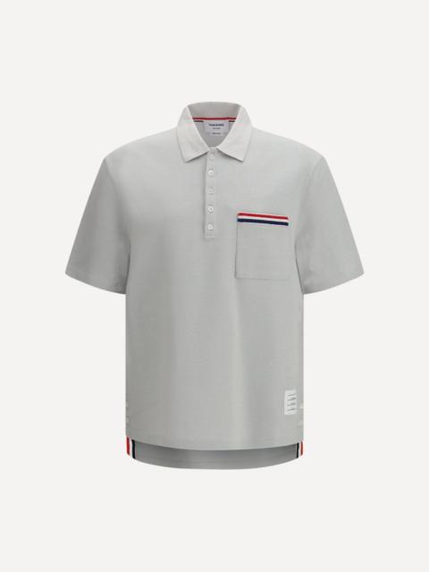 Short-sleeve Polo with chest pocket