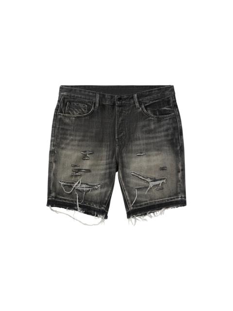 CADET CRATER BLACK JEAN SHORTS