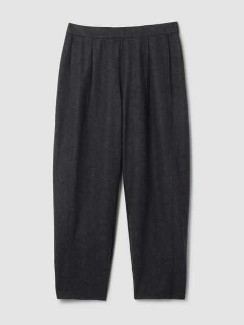 Mélange Boiled Wool Jersey Lantern Pant in Regenerative Wool