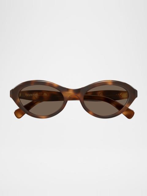 VLogo Signature 52mm Cat-Eye Sunglasses