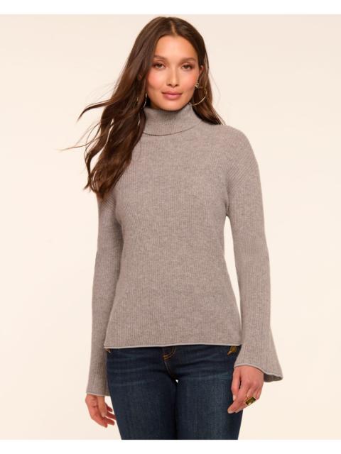 Christina Cashmere Turtleneck Sweater