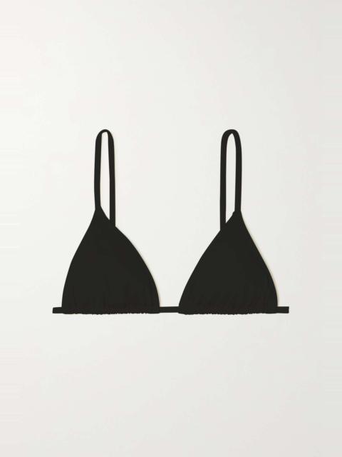 Les Essentiels Mouna triangle bikini top