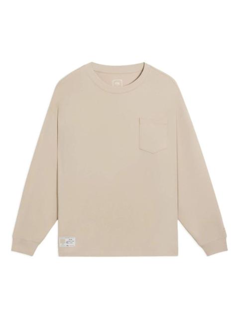 Li-Ning Chinese Color Pocket Long Sleeve T-shirt 'Light Brown' AHSS751-5