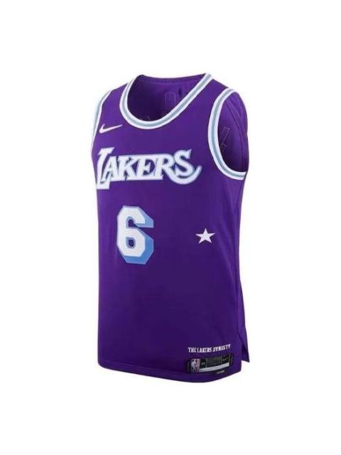 Nike x NBA LA Lakers Jerseys 'LeBron James 6' DB3635-506