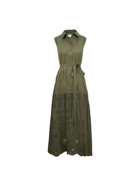 Eyelet Bailey Midi Dress