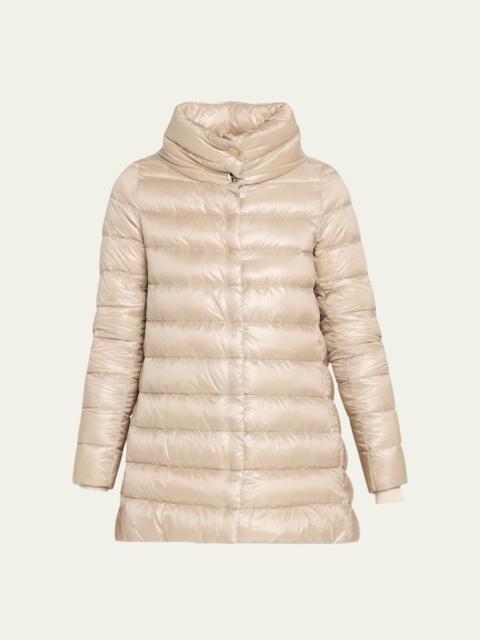 Amelia Ultra-Light A-Line Down Jacket