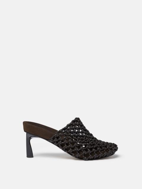 Terra Recycled Knotted Net Mules
