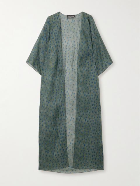 Nina Printed Ramie Jacket