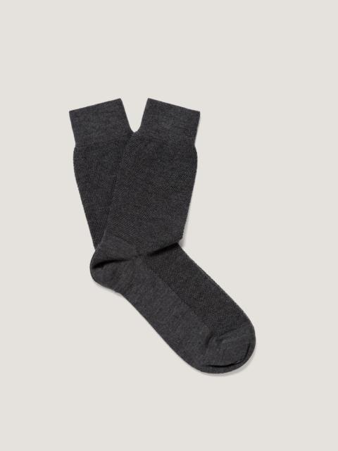 Merino Wool Waffle Socks