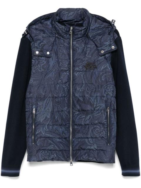 paisley-print jacket