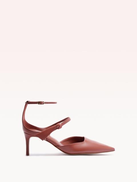CLARITA ASYMMETRIC SLING PUMP AMBAR SAND