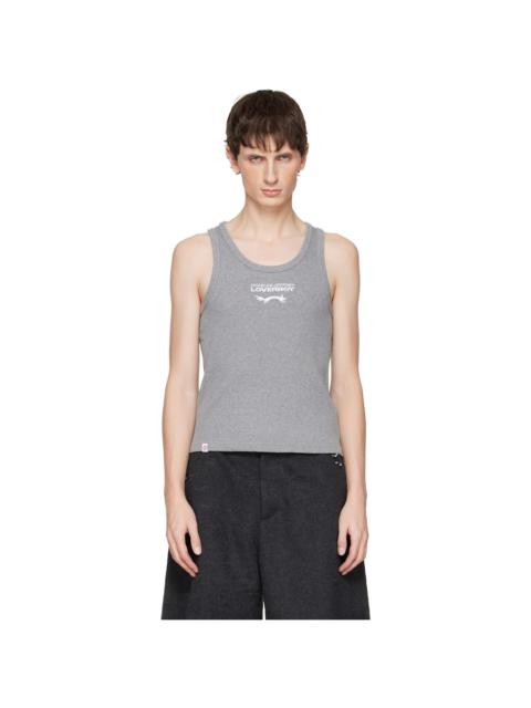 Gray Logo Tank Top