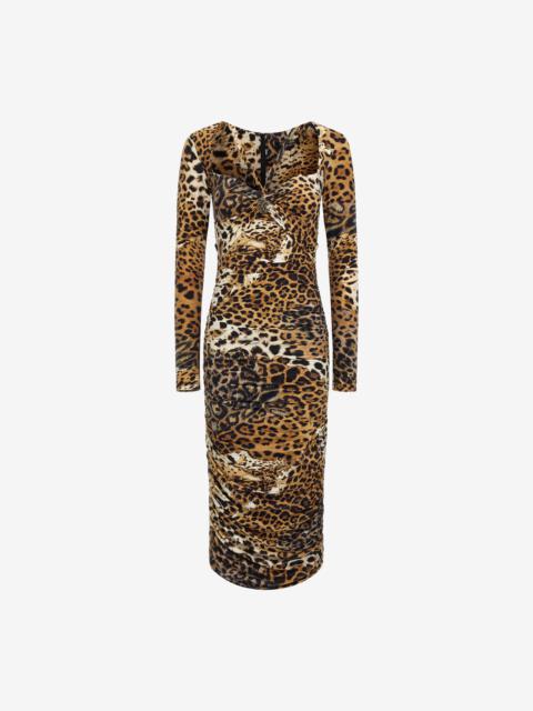 Jaguar Skin print dress