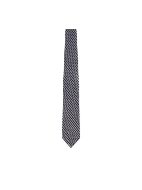 patterned-jacquard tie