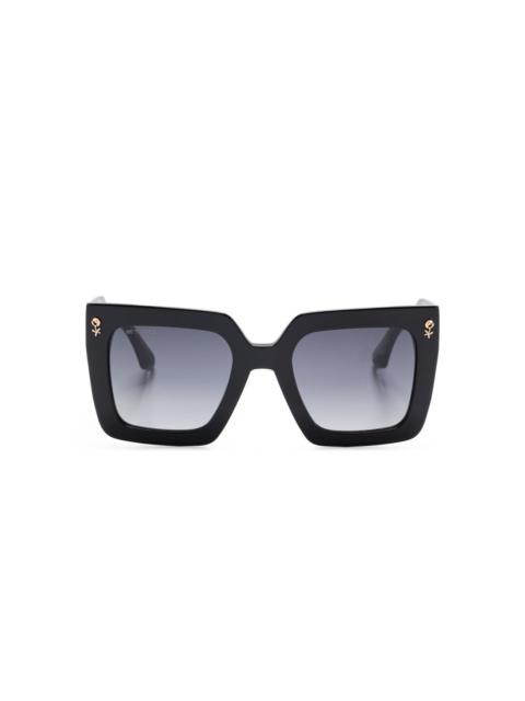 square-frame sunglasses