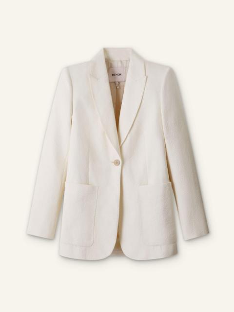 Sharp Shoulder Blazer