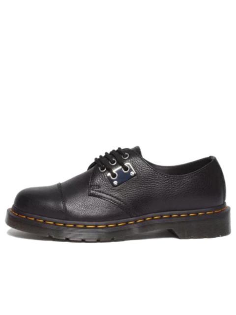 Dr.Martens 1461 Toe Plate Lunar Leather Oxford Shoes 'Black Milled Nappa' 31684001