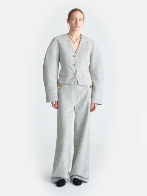 Mouline Tweed Blazer