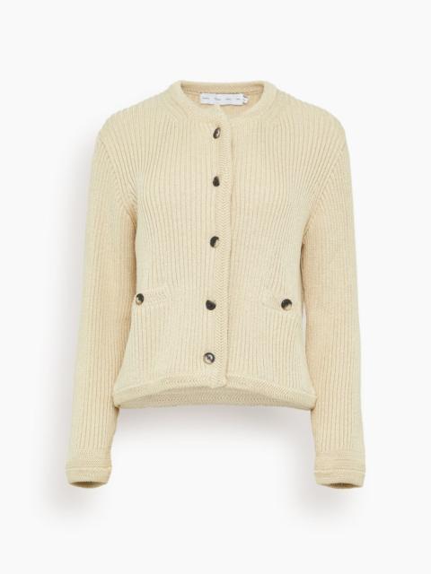 Wilson Knit Jacket in Light Wheat