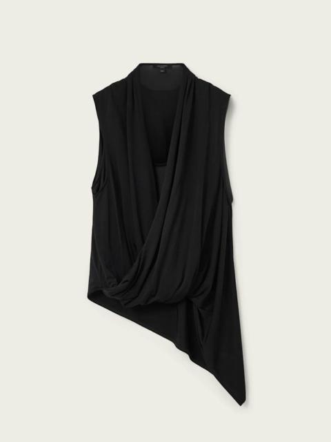 ADALINE V-NECK WRAP TOP
