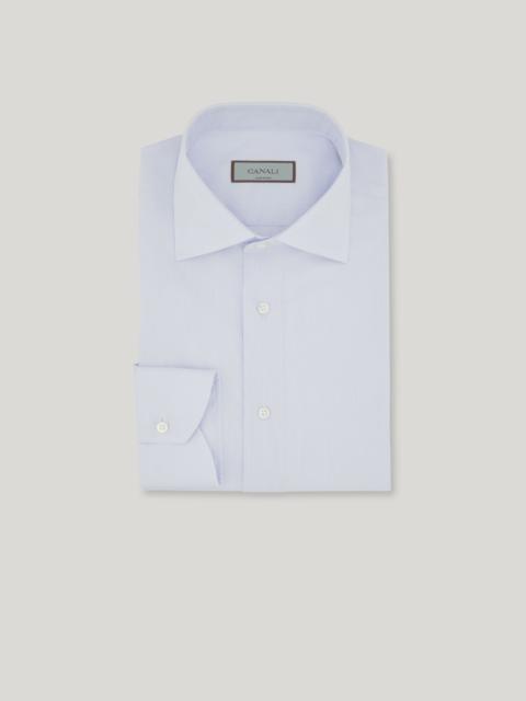 CANALI NUVOLA LIGHT BLUE COTTON SHIRT