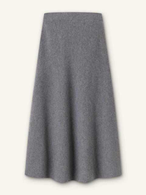 Felted Maxi Skirt