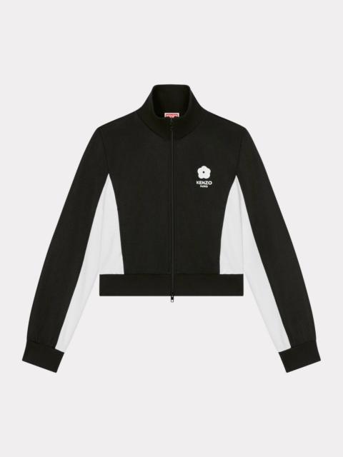 'Boke Flower 2.0' embroidered fitted tracksuit top