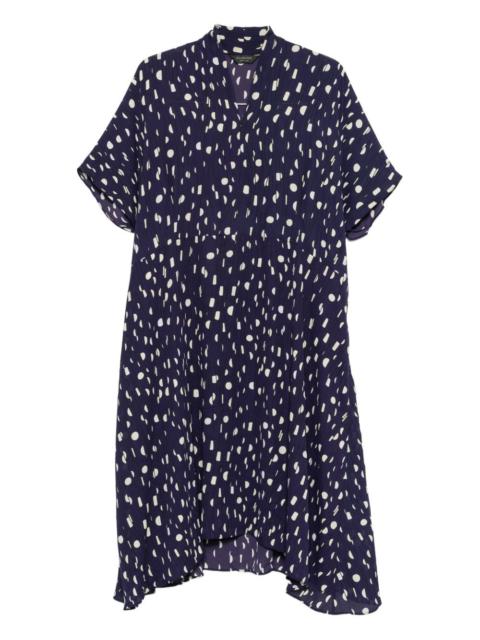 polka dot-pattern dress