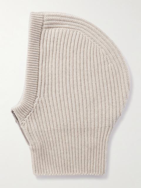 Nevis Ribbed Cashmere Hood