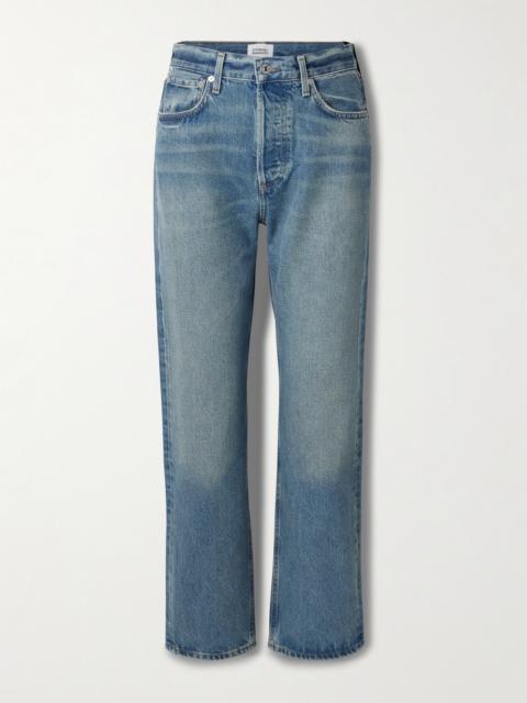 Blaine High-rise Straight-leg Jeans