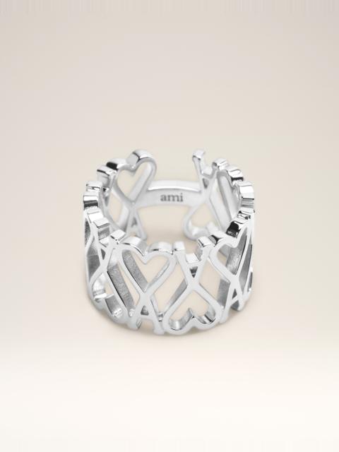 SILVER BRASS AMI DE COEUR RING