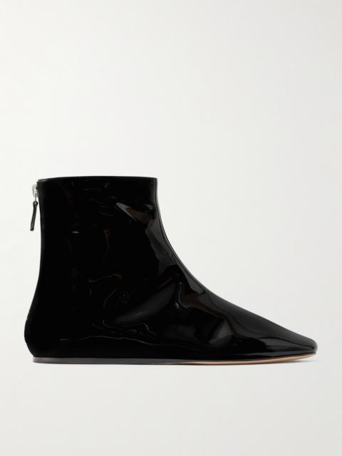 Luna Patent-leather Ankle Boots